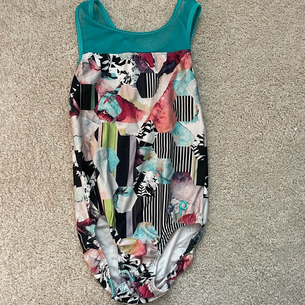Plum gymnastics leotard